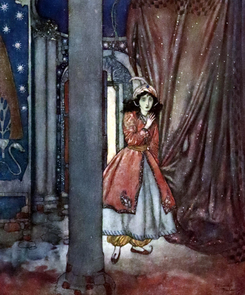 1910 Rare First Edition - EDMUND DULAC'S SLEEPING BEAUTY and Other Fairy Tales. Illustrated.
