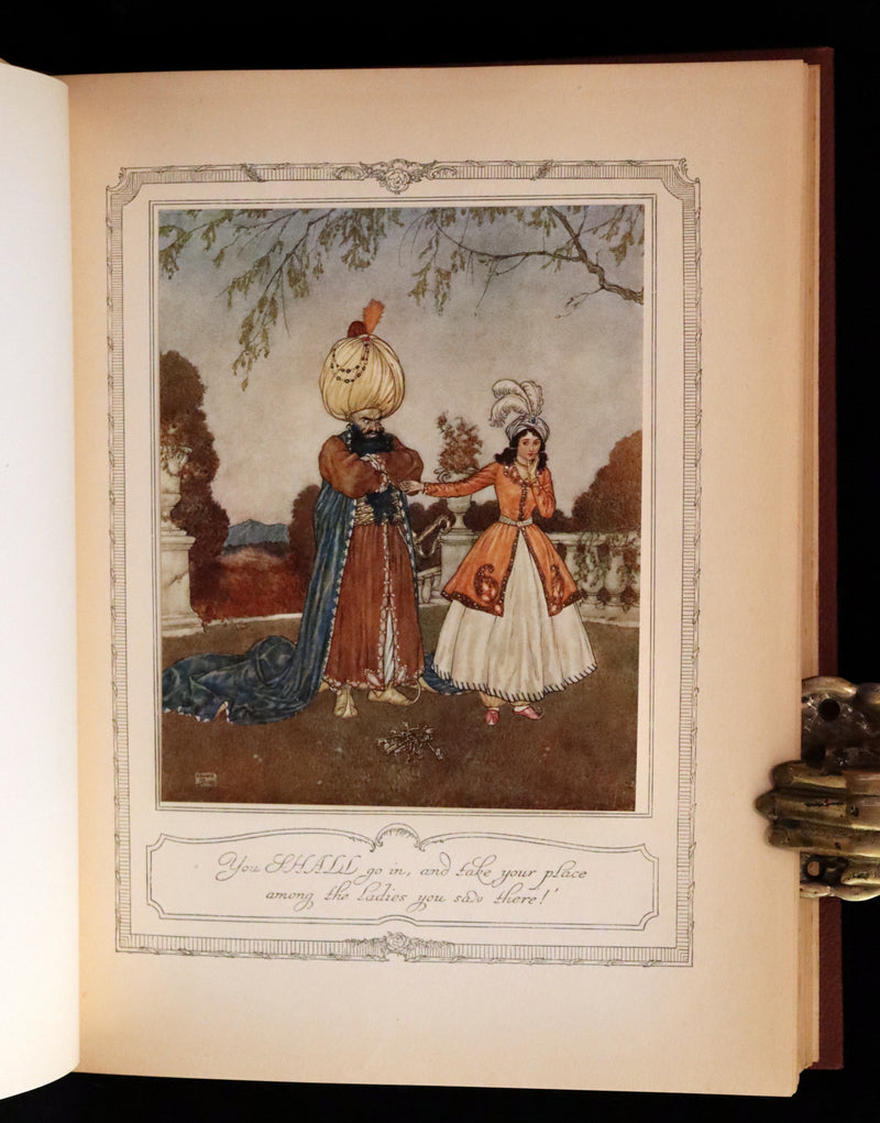 1910 Rare First Edition - EDMUND DULAC'S SLEEPING BEAUTY and Other Fairy Tales. Illustrated.