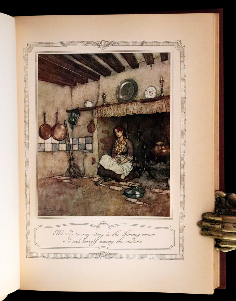 1910 Rare First Edition - EDMUND DULAC'S SLEEPING BEAUTY and Other Fairy Tales. Illustrated.