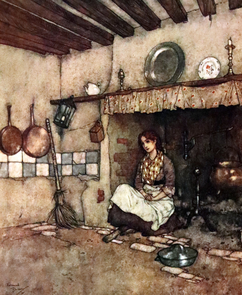 1910 Rare First Edition - EDMUND DULAC'S SLEEPING BEAUTY and Other Fairy Tales. Illustrated.