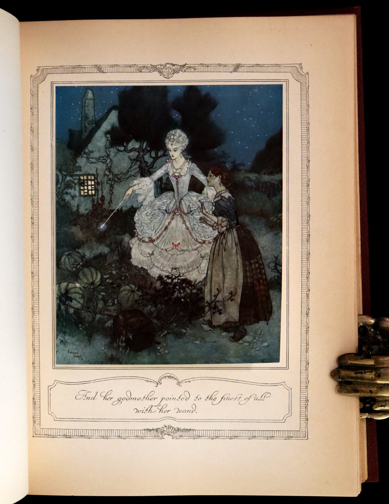 1910 Rare First Edition - EDMUND DULAC'S SLEEPING BEAUTY and Other Fairy Tales. Illustrated.