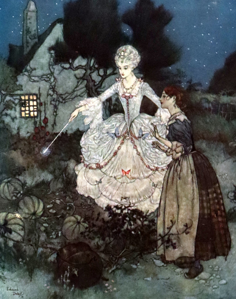 1910 Rare First Edition - EDMUND DULAC'S SLEEPING BEAUTY and Other Fairy Tales. Illustrated.