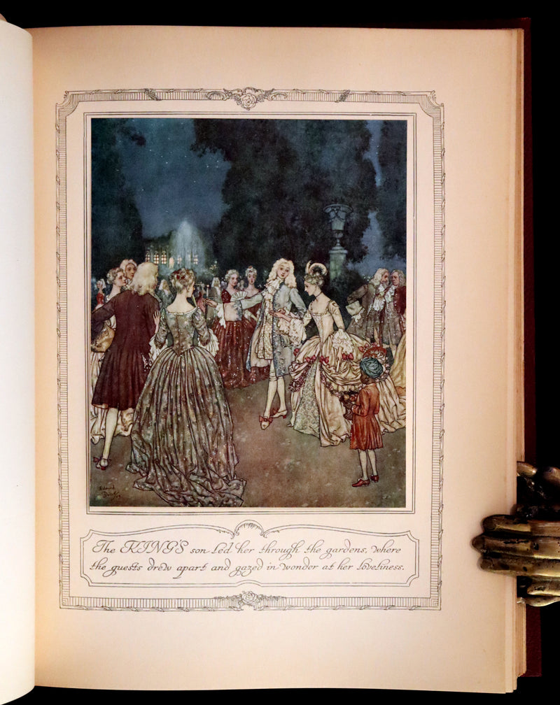 1910 Rare First Edition - EDMUND DULAC'S SLEEPING BEAUTY and Other Fairy Tales. Illustrated.