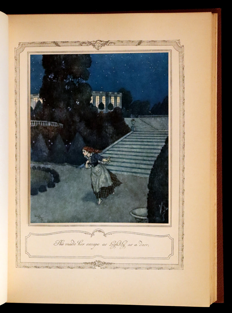 1910 Rare First Edition - EDMUND DULAC'S SLEEPING BEAUTY and Other Fairy Tales. Illustrated.