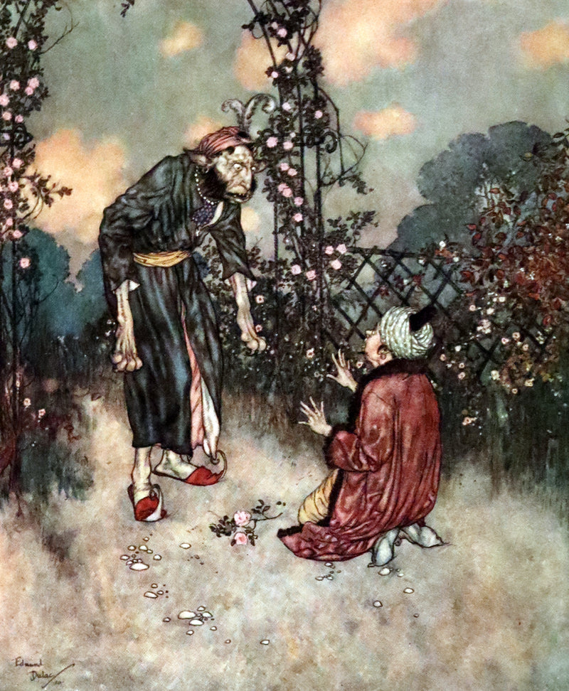 1910 Rare First Edition - EDMUND DULAC'S SLEEPING BEAUTY and Other Fairy Tales. Illustrated.