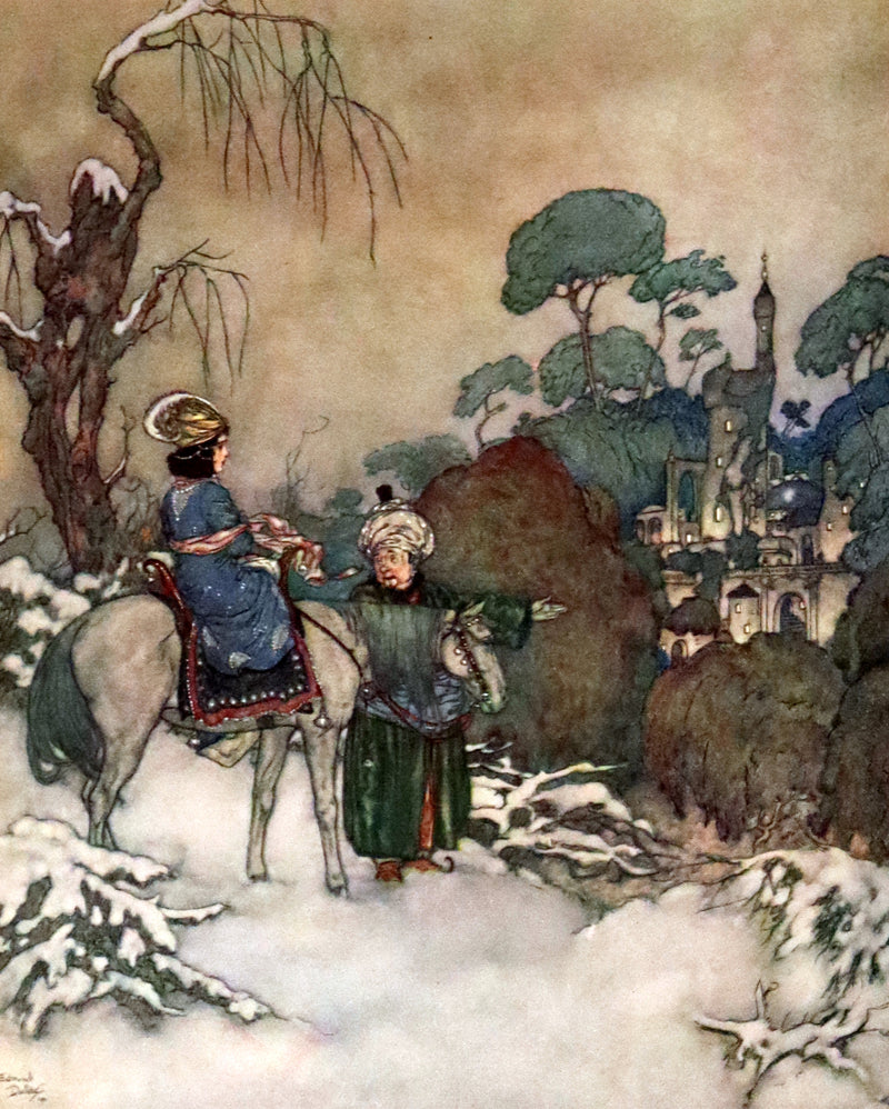 1910 Rare First Edition - EDMUND DULAC'S SLEEPING BEAUTY and Other Fairy Tales. Illustrated.