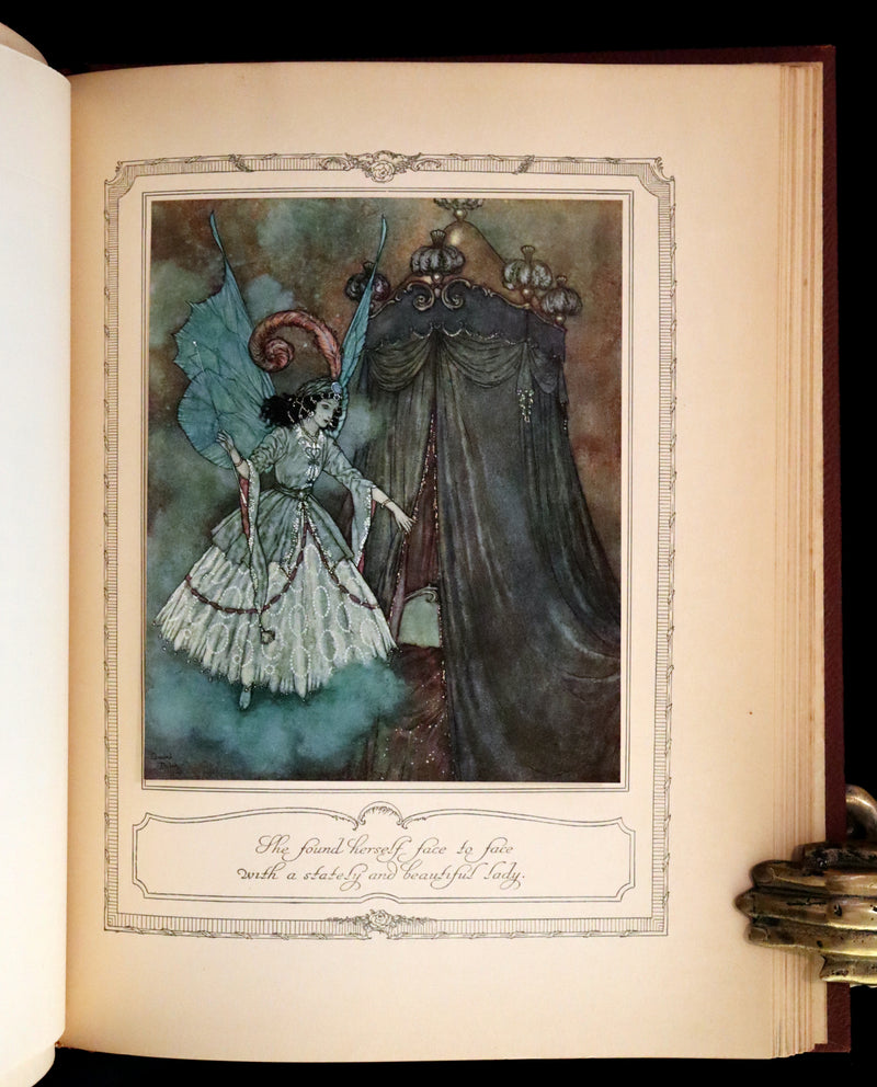 1910 Rare First Edition - EDMUND DULAC'S SLEEPING BEAUTY and Other Fairy Tales. Illustrated.