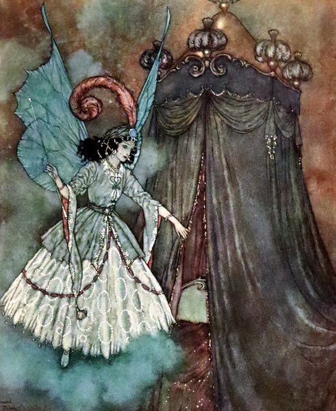 1910 Rare First Edition - EDMUND DULAC'S SLEEPING BEAUTY and Other Fairy Tales. Illustrated.