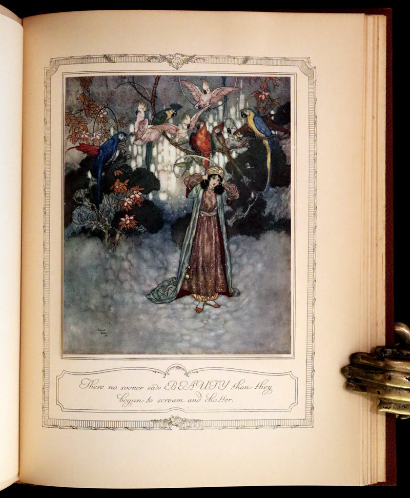 1910 Rare First Edition - EDMUND DULAC'S SLEEPING BEAUTY and Other Fairy Tales. Illustrated.