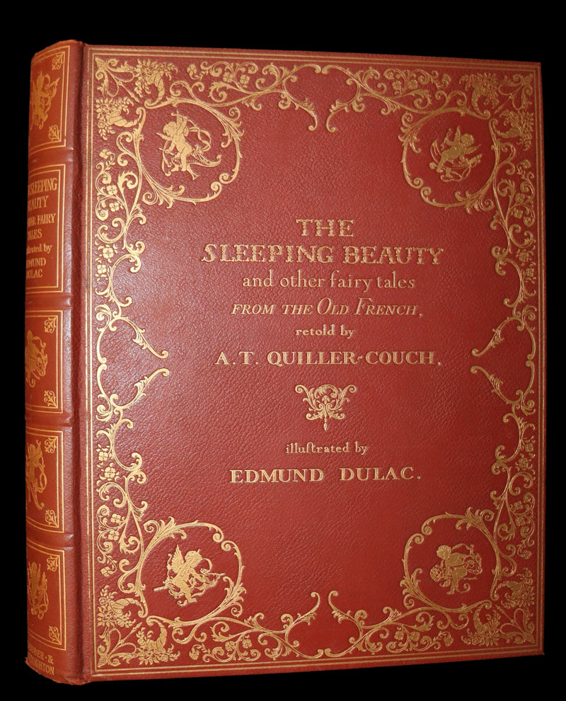 1910 Rare First Edition - EDMUND DULAC'S SLEEPING BEAUTY and Other Fairy Tales. Illustrated.