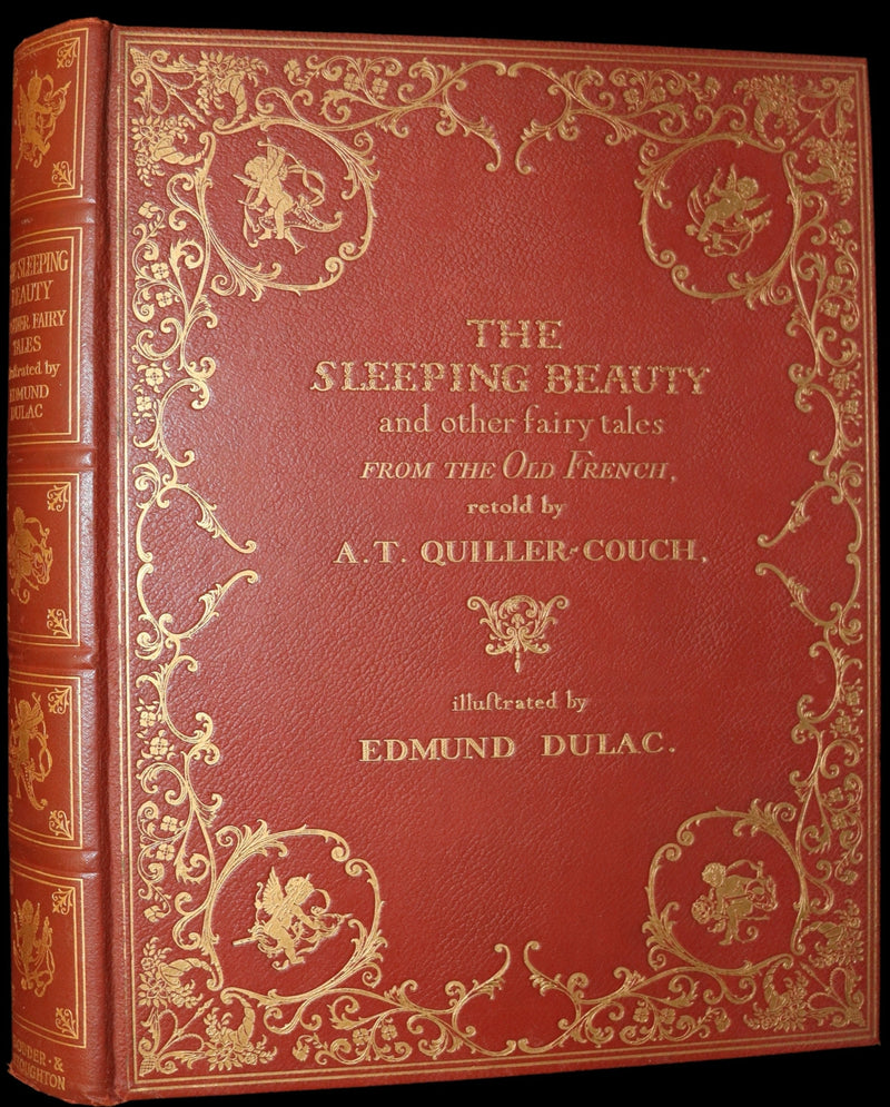 1910 Rare First Edition - EDMUND DULAC'S SLEEPING BEAUTY and Other Fairy Tales. Illustrated.