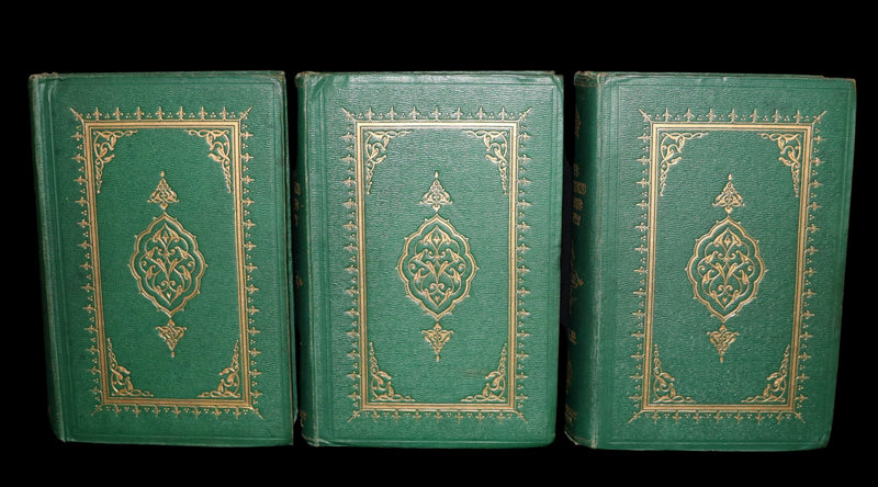 1859 Rare Book Set - The Thousand & One Nights, ARABIAN NIGHTS by Edward William Lane.
