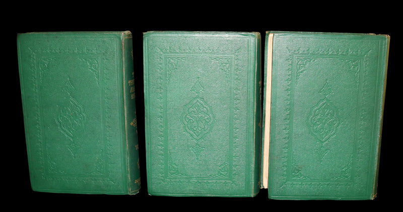 1859 Rare Book Set - The Thousand & One Nights, ARABIAN NIGHTS by Edward William Lane.