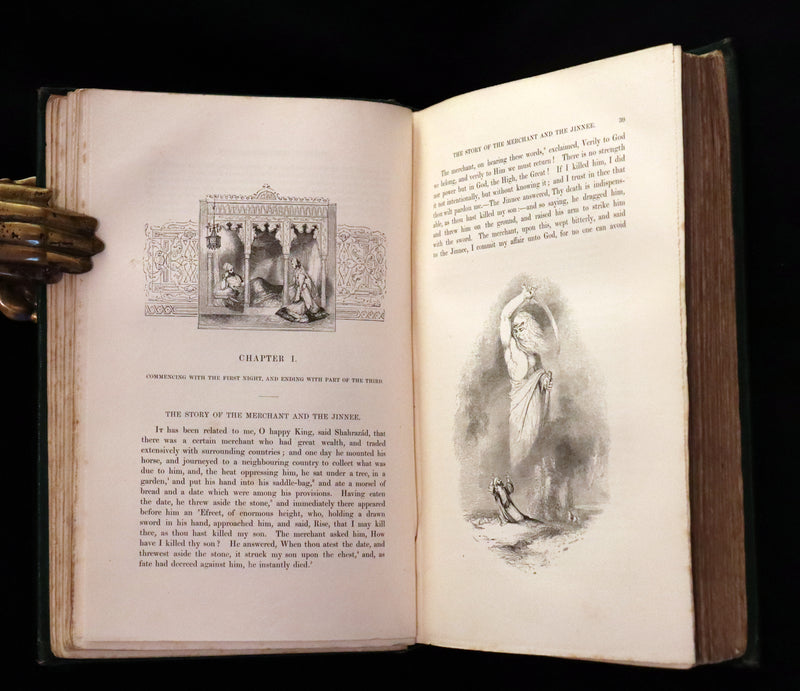 1859 Rare Book Set - The Thousand & One Nights, ARABIAN NIGHTS by Edward William Lane.