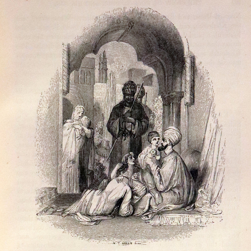 1859 Rare Book Set - The Thousand & One Nights, ARABIAN NIGHTS by Edward William Lane.