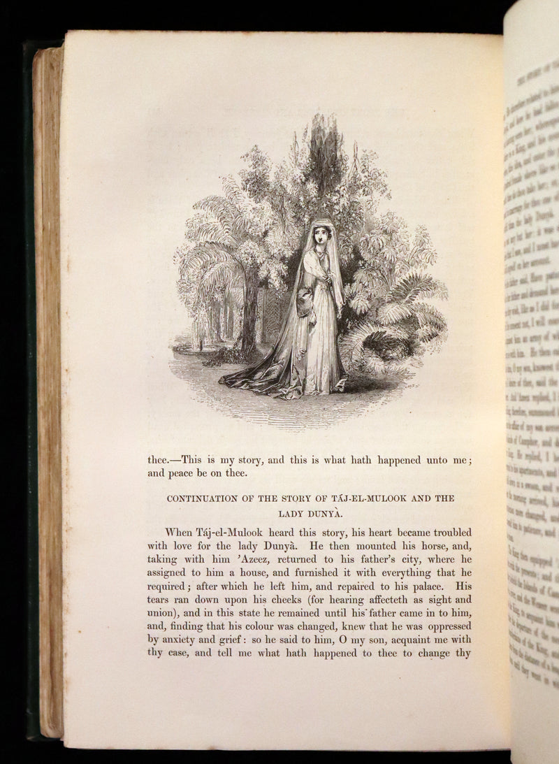 1859 Rare Book Set - The Thousand & One Nights, ARABIAN NIGHTS by Edward William Lane.