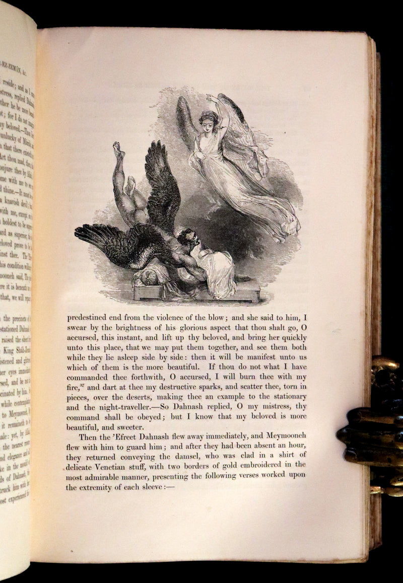 1859 Rare Book Set - The Thousand & One Nights, ARABIAN NIGHTS by Edward William Lane.