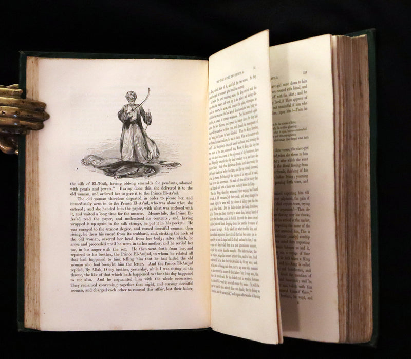 1859 Rare Book Set - The Thousand & One Nights, ARABIAN NIGHTS by Edward William Lane.