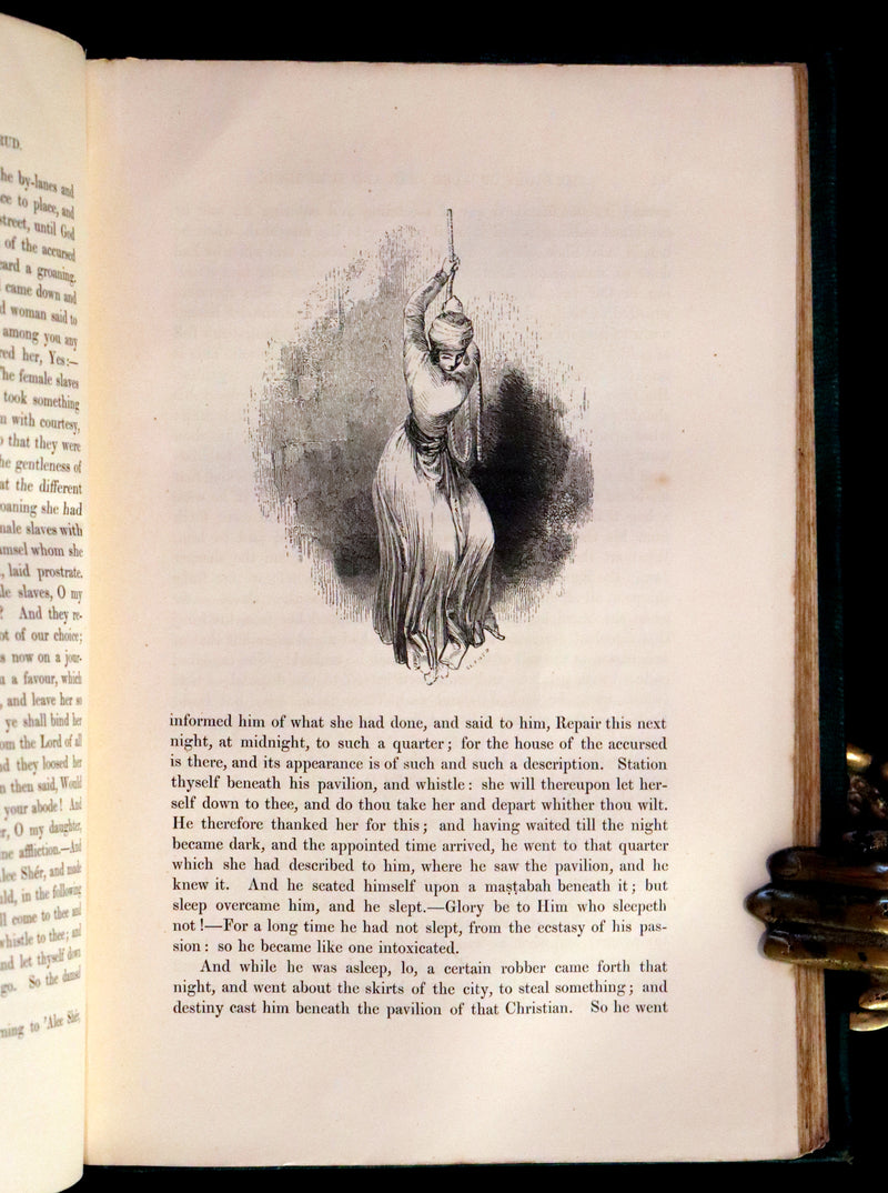 1859 Rare Book Set - The Thousand & One Nights, ARABIAN NIGHTS by Edward William Lane.