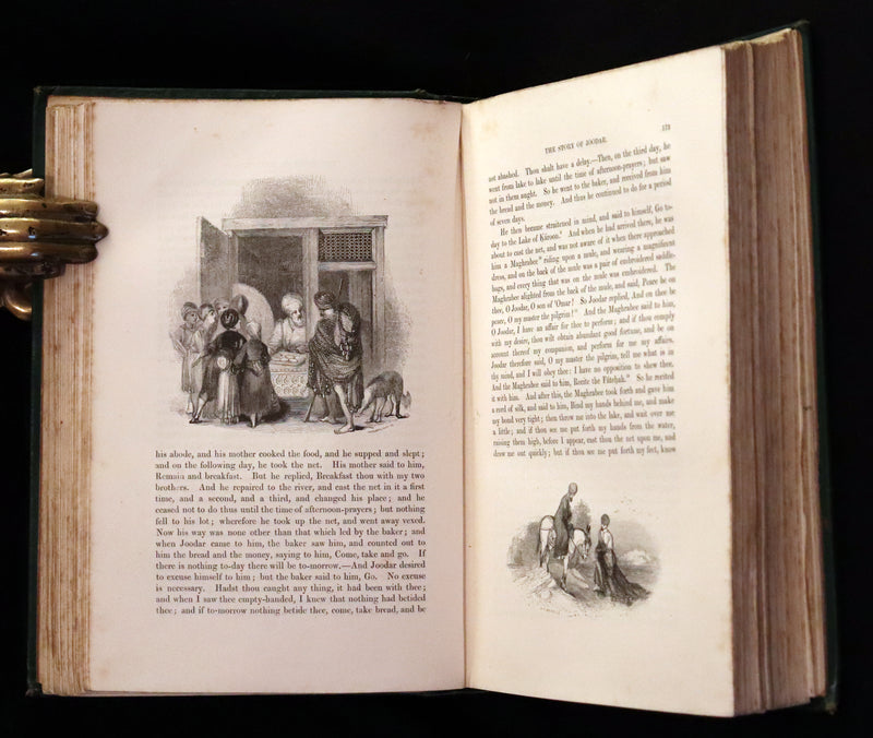 1859 Rare Book Set - The Thousand & One Nights, ARABIAN NIGHTS by Edward William Lane.