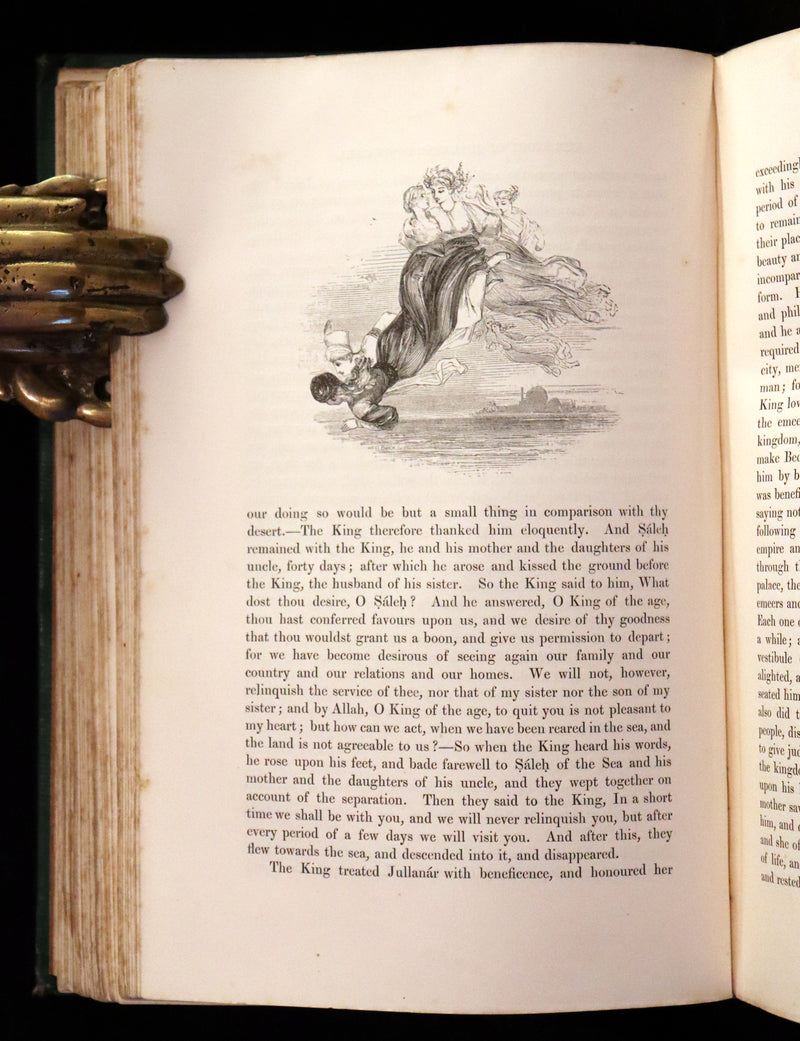 1859 Rare Book Set - The Thousand & One Nights, ARABIAN NIGHTS by Edward William Lane.
