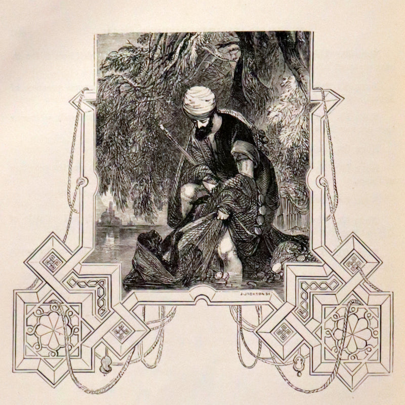 1859 Rare Book Set - The Thousand & One Nights, ARABIAN NIGHTS by Edward William Lane.