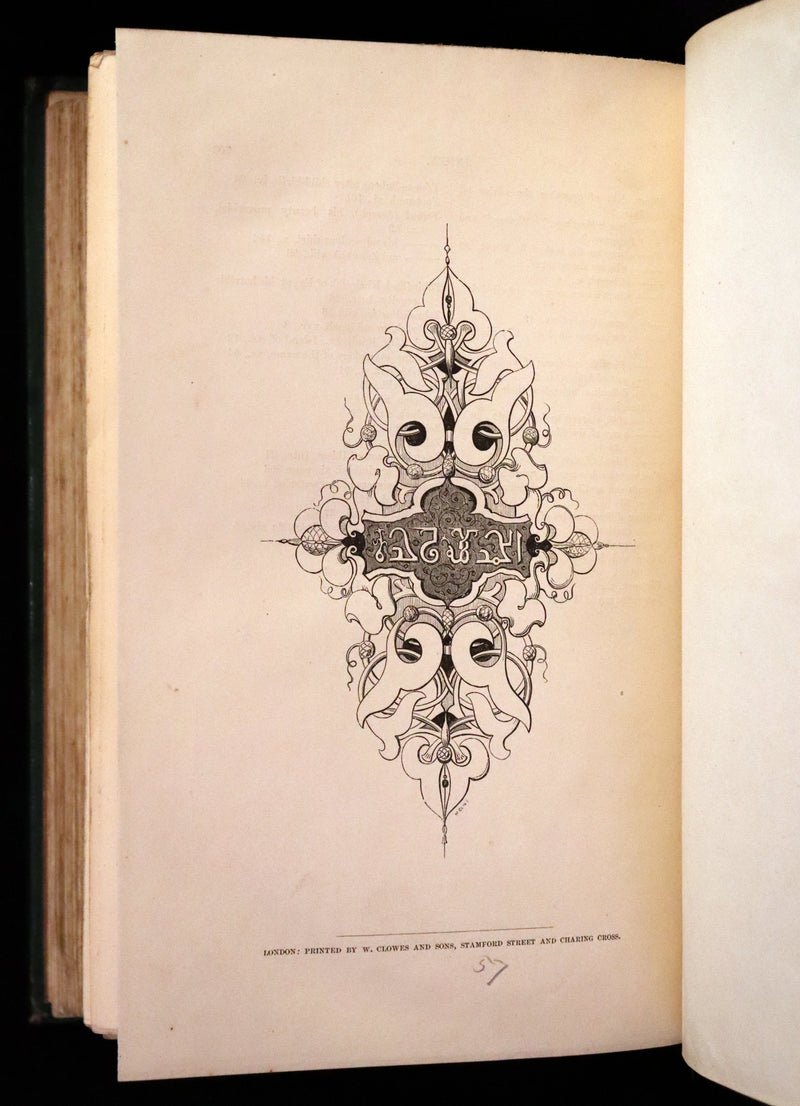 1859 Rare Book Set - The Thousand & One Nights, ARABIAN NIGHTS by Edward William Lane.