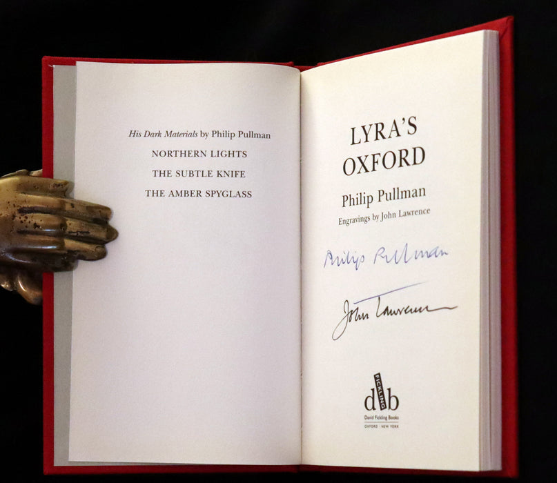 2003 Signed First Edition - LYRA'S OXFORD [His Dark Materials] by Philip Pullman. Illustrated.