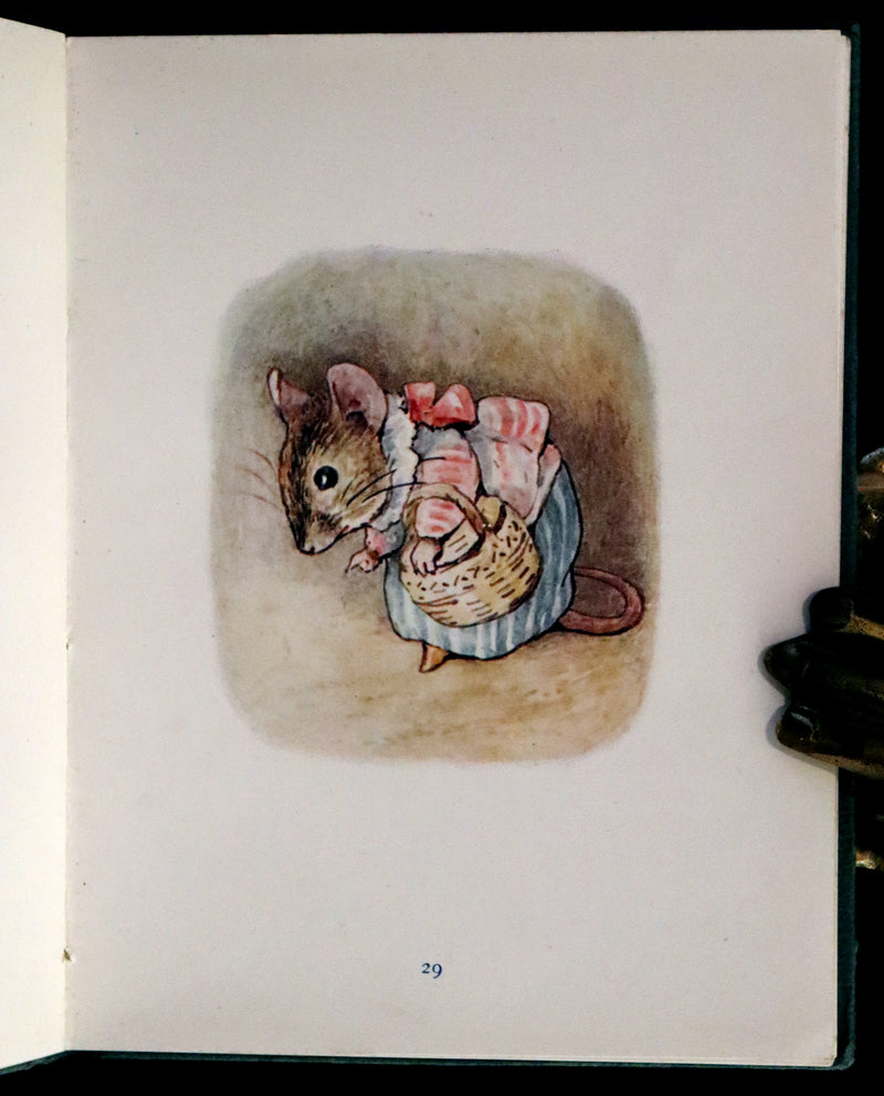 1910 Rare First Edition - Beatrix Potter - The Tale of Mrs. Tittlemouse.