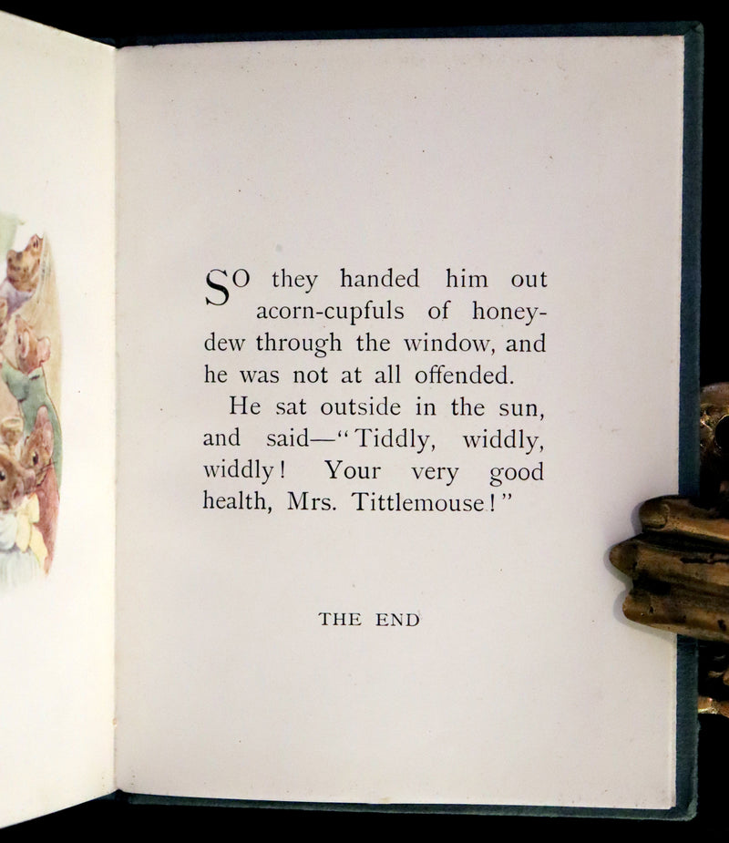 1910 Rare First Edition - Beatrix Potter - The Tale of Mrs. Tittlemouse.