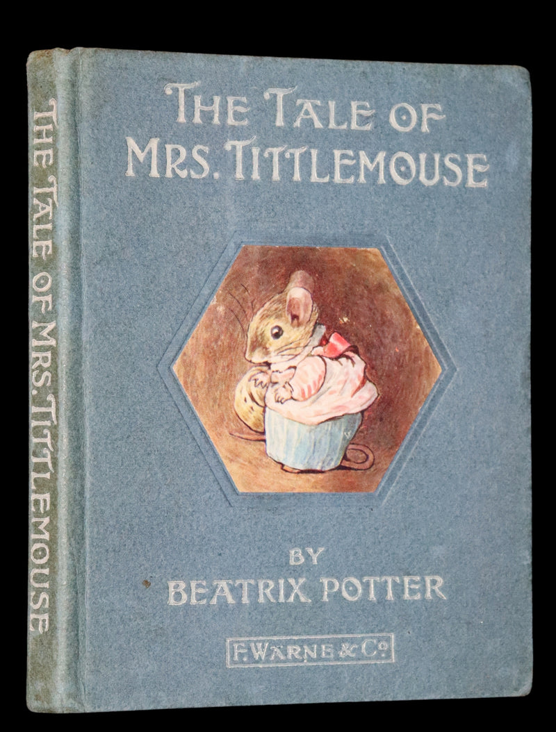 1910 Rare First Edition - Beatrix Potter - The Tale of Mrs. Tittlemouse.