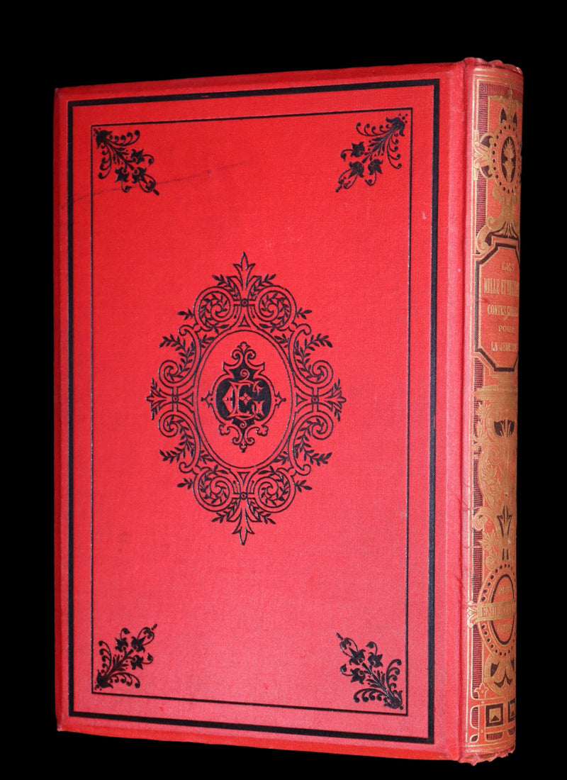 1900 Rare illustrated French Book ~ One Thousand and One Nights - Les Mille et une Nuits - Arabic Tales.