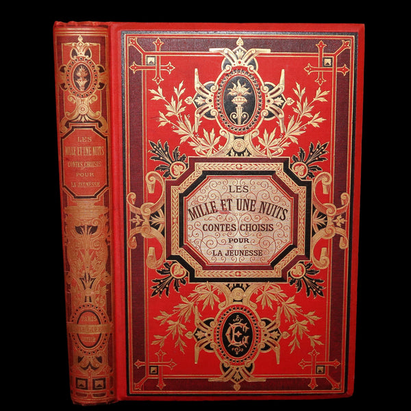 1900 Rare illustrated French Book ~ One Thousand and One Nights - Les Mille et une Nuits - Arabic Tales.