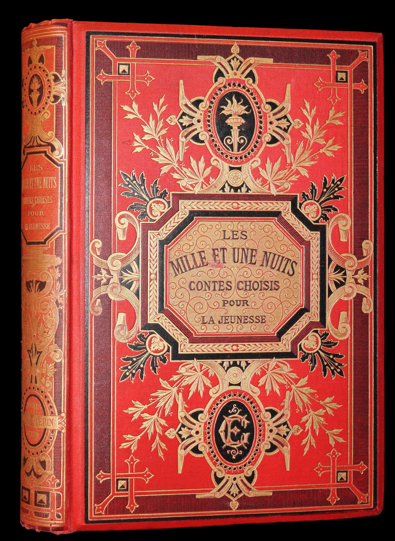 1900 Rare illustrated French Book ~ One Thousand and One Nights - Les Mille et une Nuits - Arabic Tales.