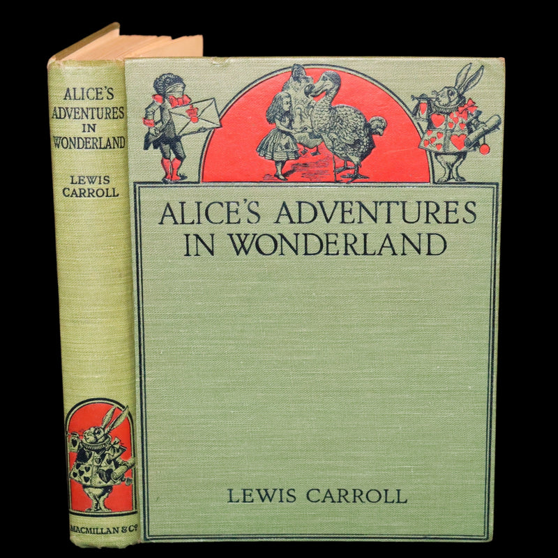 1932 Rare color Edition - Alice's Adventures in Wonderland by Lewis Carroll. Illustrated in color.