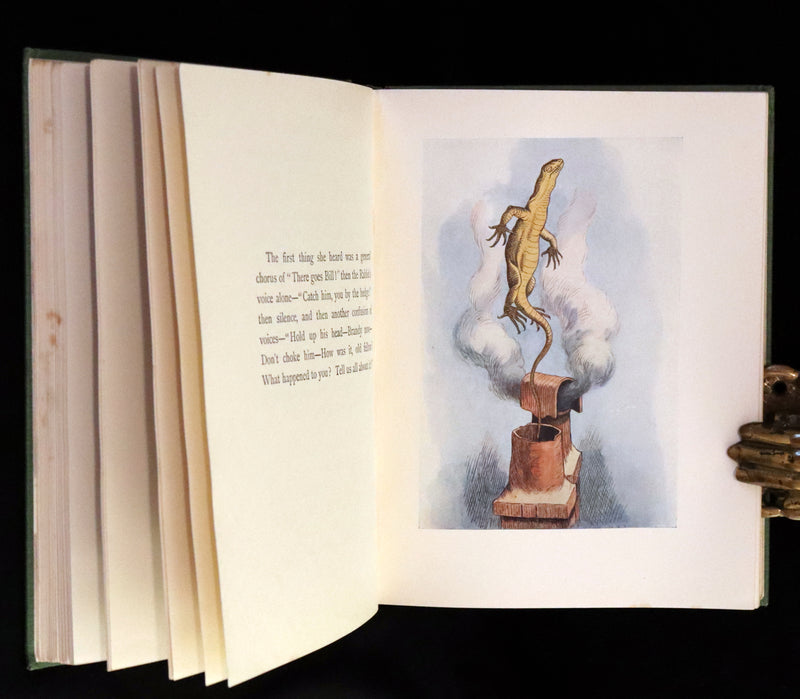 1932 Rare color Edition - Alice's Adventures in Wonderland by Lewis Carroll. Illustrated in color.