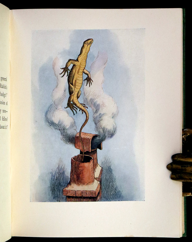 1932 Rare color Edition - Alice's Adventures in Wonderland by Lewis Carroll. Illustrated in color.