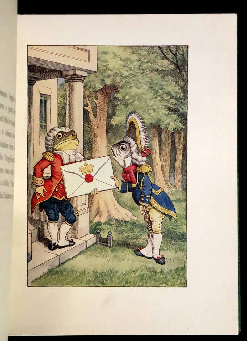 1932 Rare color Edition - Alice's Adventures in Wonderland by Lewis Carroll. Illustrated in color.