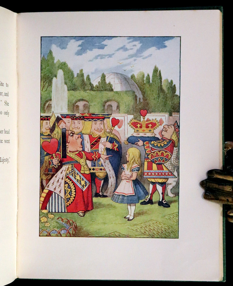 1932 Rare color Edition - Alice's Adventures in Wonderland by Lewis Carroll. Illustrated in color.
