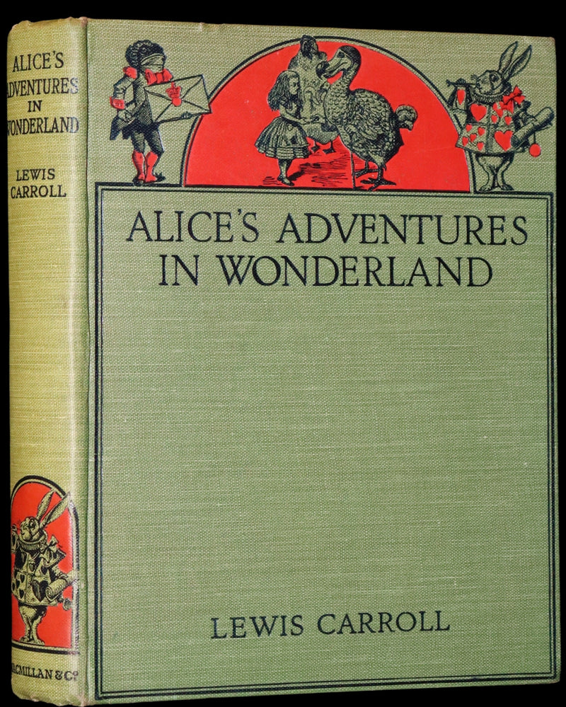 1932 Rare color Edition - Alice's Adventures in Wonderland by Lewis Carroll. Illustrated in color.