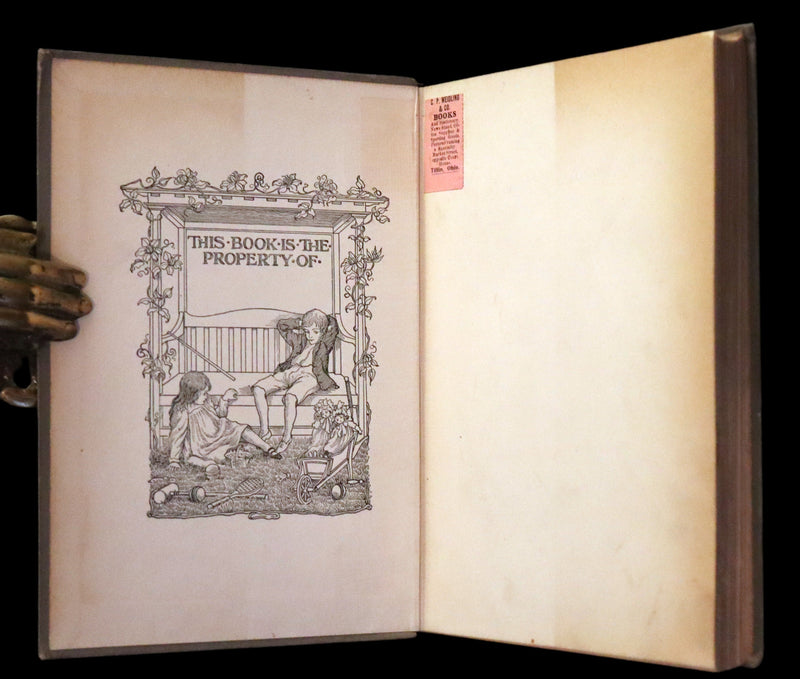 1900 Scarce Conkey Edition - Alice's Adventures in Wonderland by Lewis Carroll. Illustrated.