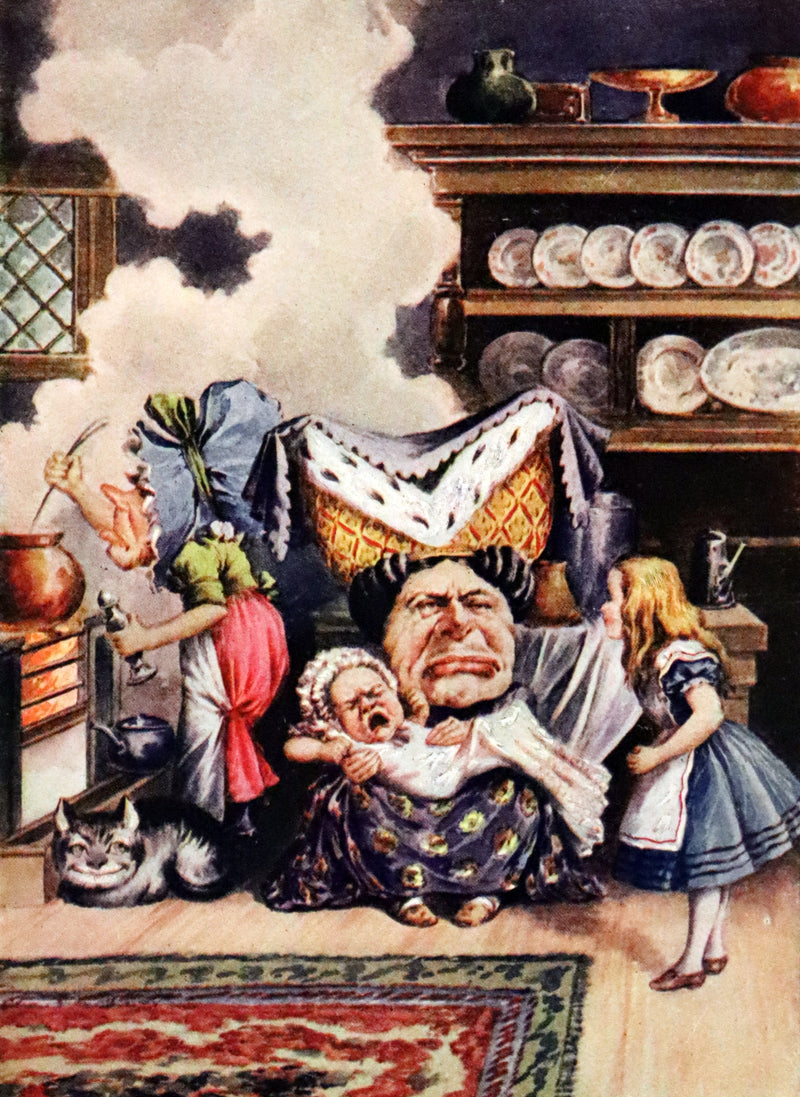 1900 Scarce Conkey Edition - Alice's Adventures in Wonderland by Lewis Carroll. Illustrated.