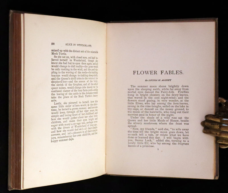 1900 Scarce Conkey Edition - Alice's Adventures in Wonderland by Lewis Carroll. Illustrated.