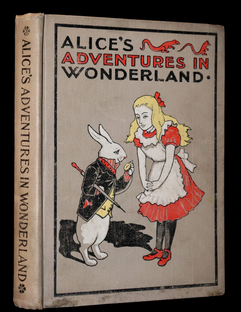 1900 Scarce Conkey Edition - Alice's Adventures in Wonderland by Lewis Carroll. Illustrated.