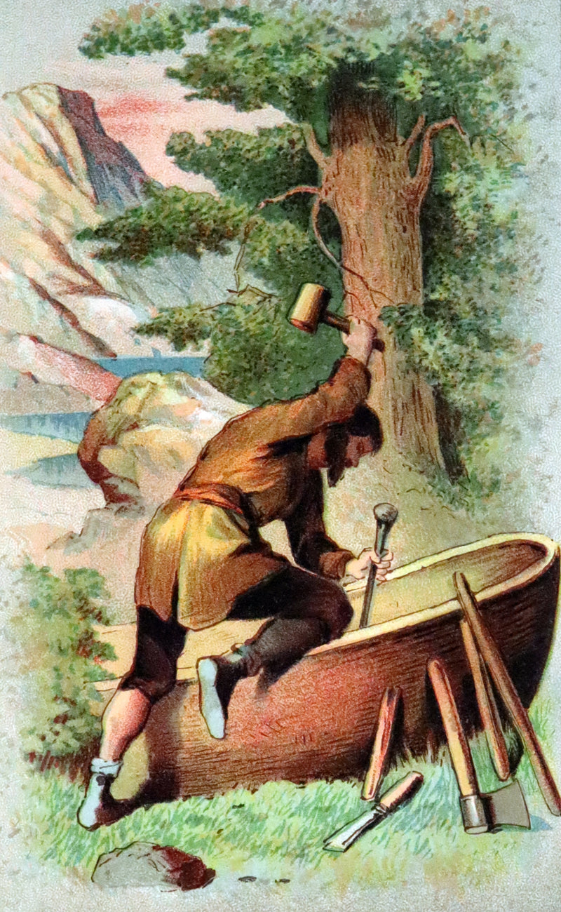 1895 Rare Book - THE ADVENTURES OF ROBINSON CRUSOE illustrated by Browne & Griset.