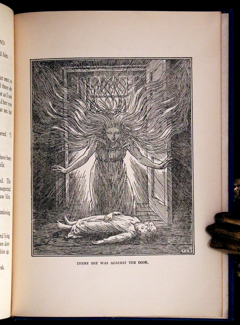 1924 Rare First Edition - AT THE BACK OF THE NORTH WIND Illustrated by Francis Donkin Bedford.