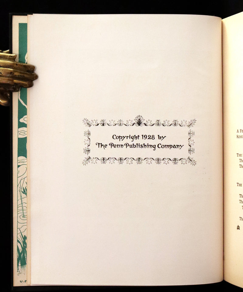 1928 Rare First Edition - ARABIAN NIGHTS illustrated by Virginia Frances Sterrett.