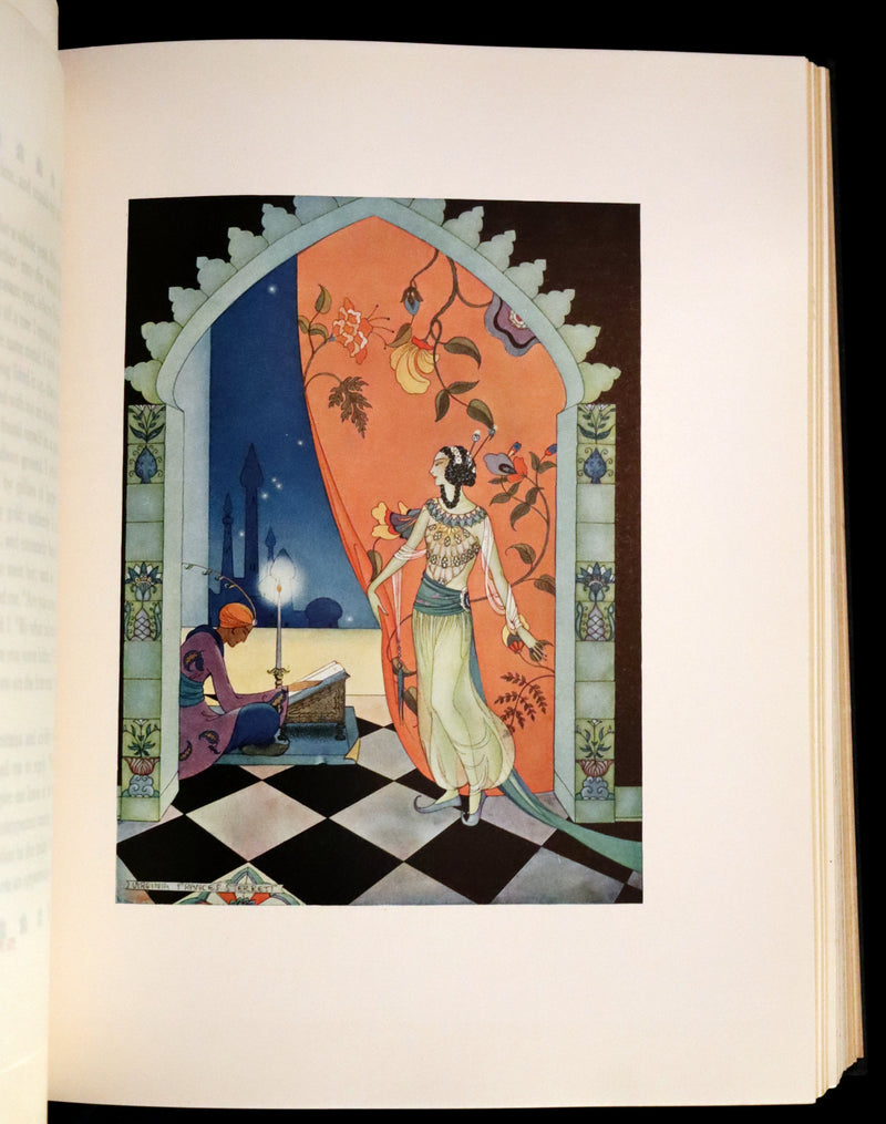 1928 Rare First Edition - ARABIAN NIGHTS illustrated by Virginia Frances Sterrett.