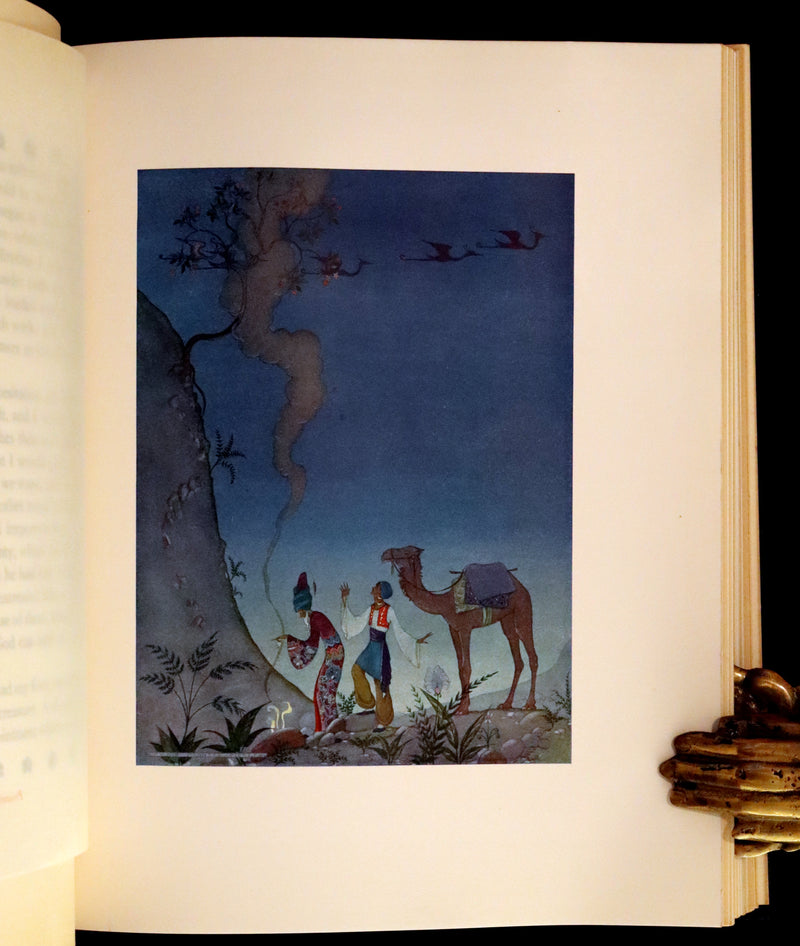 1928 Rare First Edition - ARABIAN NIGHTS illustrated by Virginia Frances Sterrett.