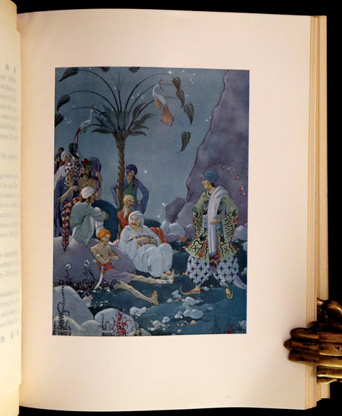 1928 Rare First Edition - ARABIAN NIGHTS illustrated by Virginia Frances Sterrett.